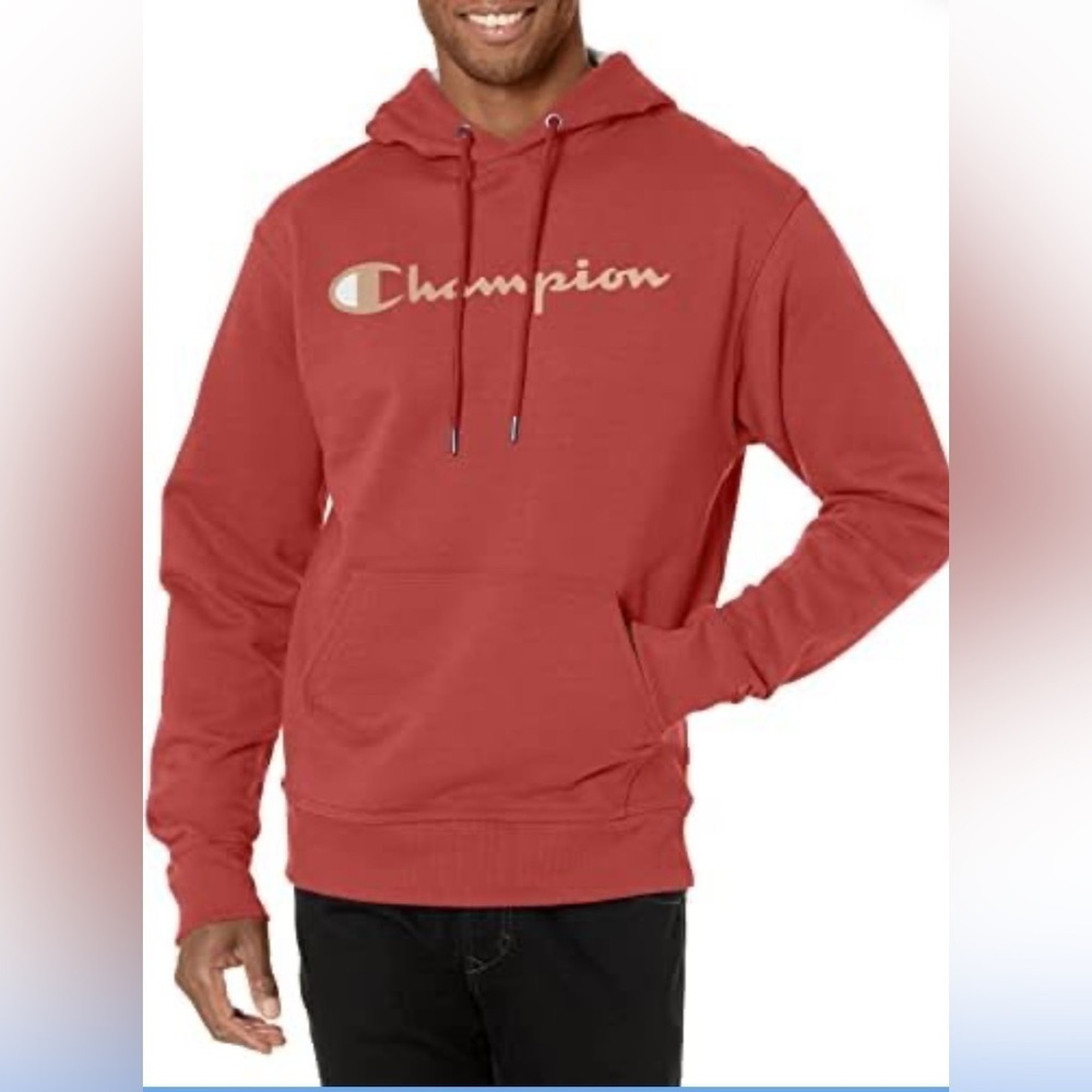 Champion Powerblend Vintage Script Hoodie